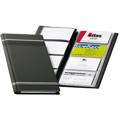 Porte-carte Visite 96 Cartes Visifix Gris