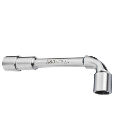 Clé à pipe débouchée Cr-v 17 mm