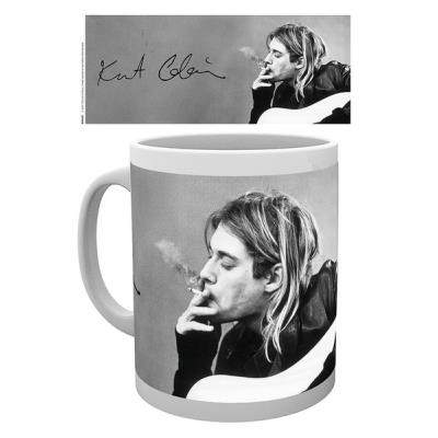 GB eye, Kurt Cobain, Smoking, Mug