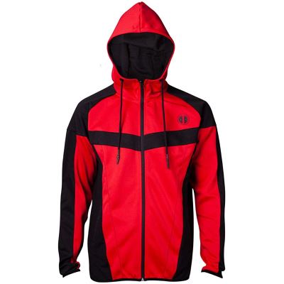 Deadpool Marvel Technical Men's Hoodie Red