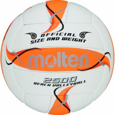 Molten bv2500-or balle de beach volley blanc orange argenté 5