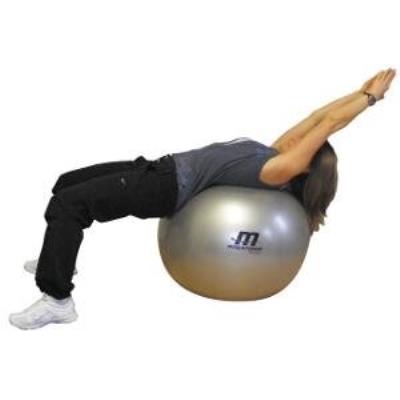 3b scientific médecine-ball cando poignée double noire 13,6 kg