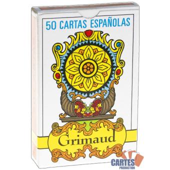 Jeu De 50 Cartes Grimaud Cartes Espagnoles Poker Achat Prix Fnac