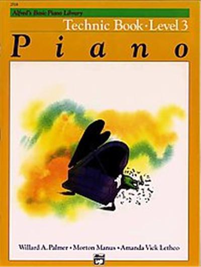 Alfred's Basic Piano Library Technic Book