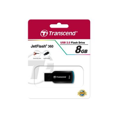 Transcend JetFlash 360 - USB-flashstation - 8 GB