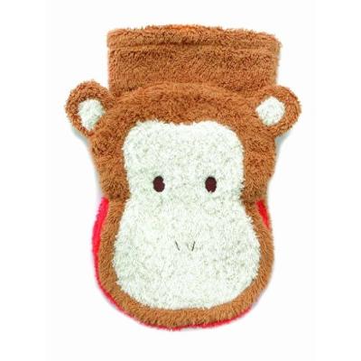 fürnis - pour le bain - marionnette gant de toilette singe