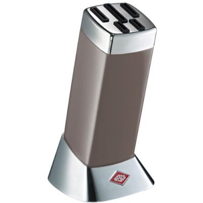 Wesco classic line bloc pour couteaux de cuisine gris