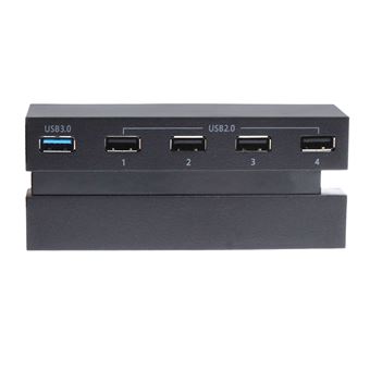 USB à 5 ports Hub d'extension adaptateur pour PS4 - Connectique et chargeur  console - Achat & prix