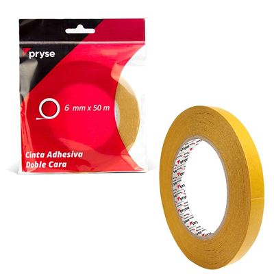 Ruban adhésif double face 50 mts x 6mm