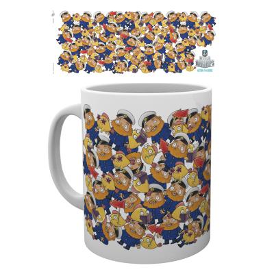 Tasse a cafe World of Warships Captain and Fish