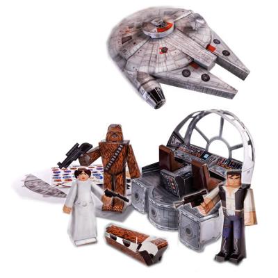 Star Wars - Set Papercraft Millennium Falcon Vehicle Pack