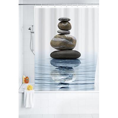 Wenko 20961100 méditation rideau de douche polyester 180 x 200 cm