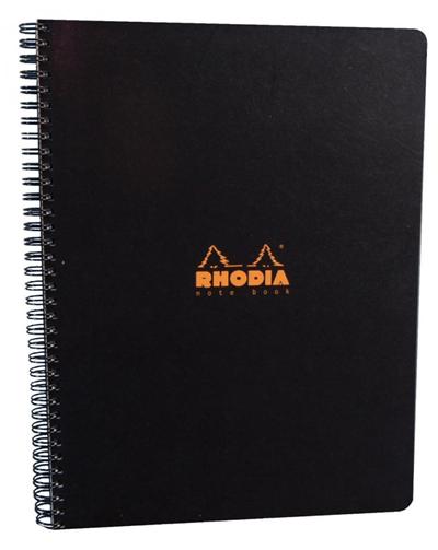 Note Book Classic Reliure Intégrale 22,5x29,7 5/5cm 160 pages Détachable Couverture Noire