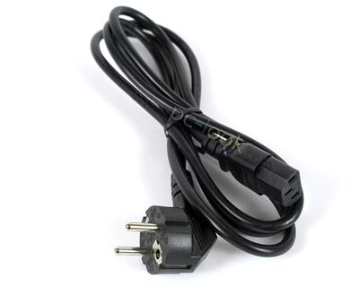Cable d'Alimentation Secteur - Noir - 1.80m