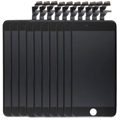 Iphone 6 Plus / 10 Ecrans Remplacement Complet ( Vitre + Tactile + LCD ) Noir