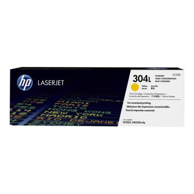 HP 304L - Economy - geel - origineel - LaserJet - tonercartridge (CC532L)