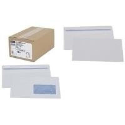 Fournitures postales - boite de 500 enveloppes c5 autocollantes 80g fenêtre 45x100 générique 1387