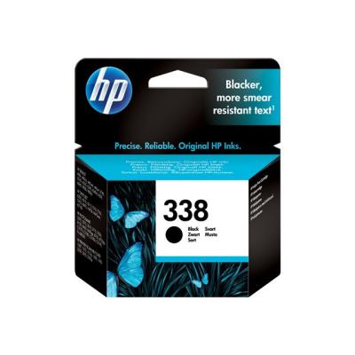 HP 338 - 11 ml - noir - original - emballage coque avec alarme radioélectrique - cartouche d'encre - pour Officejet 100, 100 L411, 150, H470, K7103; Photosmart 26XX, C3173, C3175, C3193, C3194