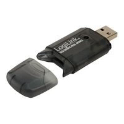 LogiLink Cardreader USB 2.0 Stick for SD/MMC - kaartlezer - USB 2.0