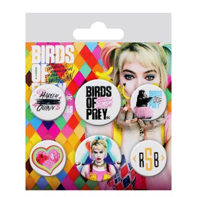Lot de badges mixtes Birds of Prey Mix