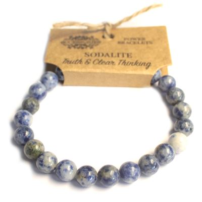 Bracelet de Puissance - Sodalite - Vérité et Pensées Claires