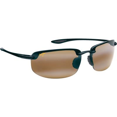 Maui jim ho'okipa noir brillant hcl bronze polar+ - medium-large