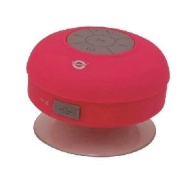 Conceptronic bluetooth imperméable suction speaker rose cspkbtwpsucp