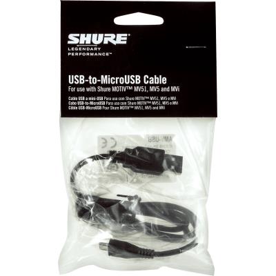 Cables numériques - midi SHURE AMV-USB Câbles informatiques
