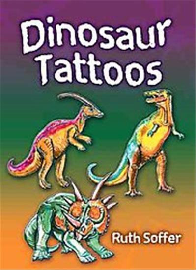 Dinosaur Tattoos/Ten Safe, Waterproof Designs