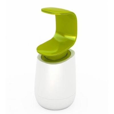 DISTRIBUTEUR DE SAVON BLANC/VERT C'PUMP JOSEPH JOSEPH