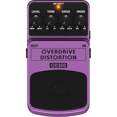 Effets guitare électrique BEHRINGER OD300 Distortion - fuzz - overdrive...