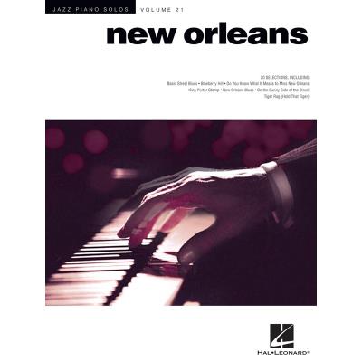 Jazz Piano Solo Vol.21 : New Orleans