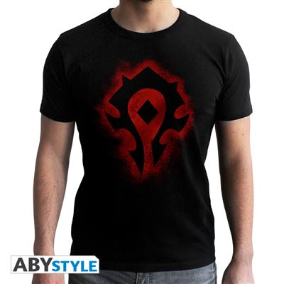 WORLD OF WARCRAFT - Tshirt Horde - homme black XS