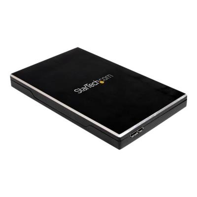 StarTech.com 2,5 inch USB 3.0 SATA SSD Harde Schijf Behuizing - Storage enclosure - 2.5 - SATA 3Gb/s - USB 3.0 - zwart