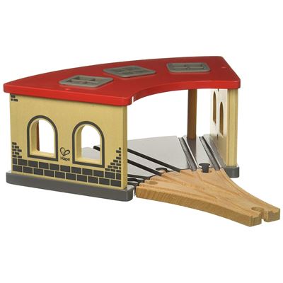 Hape - E3704 - Circuit de Train en Bois - Gare de Triage