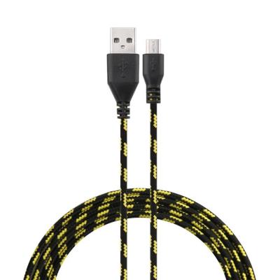 Cable Tressé pour HUAWEI Ascend Mate 7 3m Universel Chargeur Connecteur Micro USB Tissu Tissé Lacet Fil Nylon (NOIR)