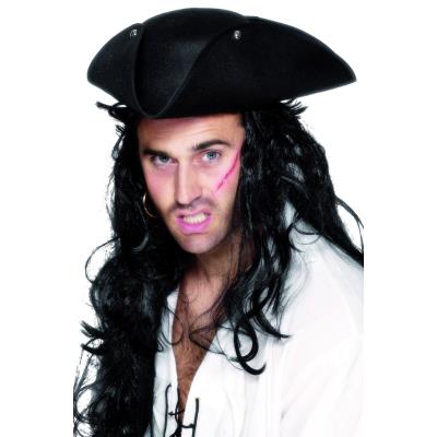 Chapeau pirate adulte  Taille  Unique