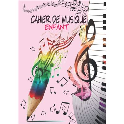 Cahier De Musique Papier Musique Avec 8 Grosses Portées - broché - NLFBP  Editions, Livre tous les livres à la Fnac