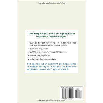 Budget Familial Carnet Budgétaire - A4 - 145 pages – 1 an NLFBP Editions -  broché - NLFBP Editions - Achat Livre