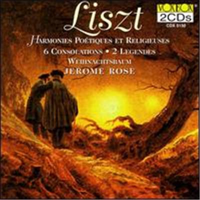 Liszt: Harmonies Poétiques et Religieuses; 6 Consolations; 2 Legendes; Weihnachtsbaum