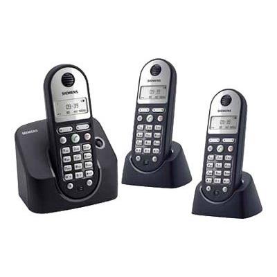 Gigaset A120 Triple - téléphone sans fil avec ID d'appelant + 2 combinés supplémentaires