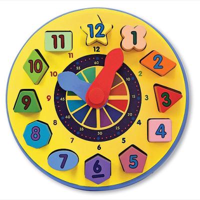Melissa & Doug - Shape Sorting Clock - Horloge et Formes à Trier