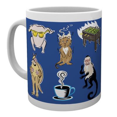 Tasse de ceramique Friends Symbols
