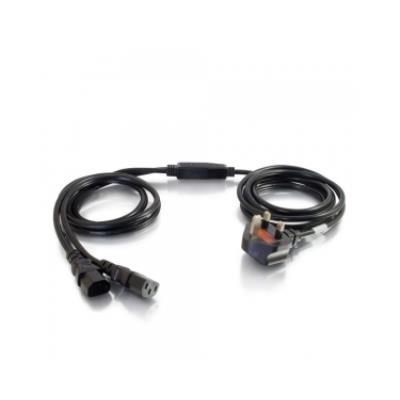 Cbl 3m bs 1363 to 2x c13 y-cable