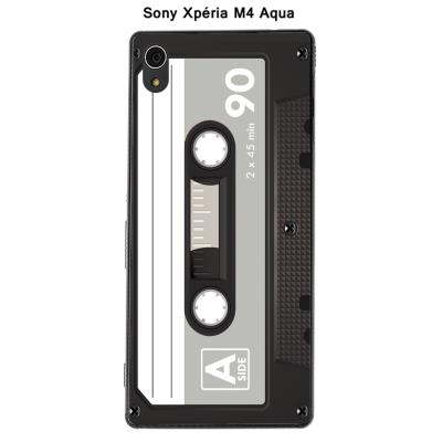 Coque Sony Xpéria M4 Aqua - K7 couleur Glacier Gray