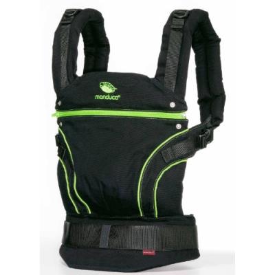 Manduca porte-bébé - blackline - noir et vert
