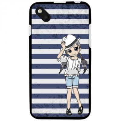 Coque souple pour Wiko Sunset 2 avec impression Motifs manga fille marin