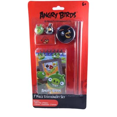 Angry Birds - Sets papeterie 7 pièces