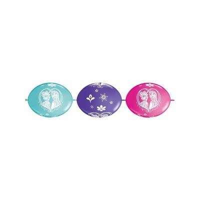 Guirlande ballons la Reine des neiges Frozen