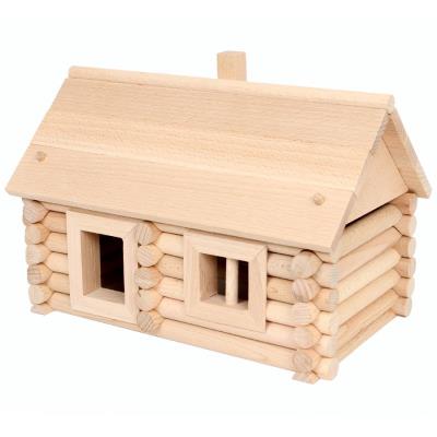 maison en bois à construire jouet